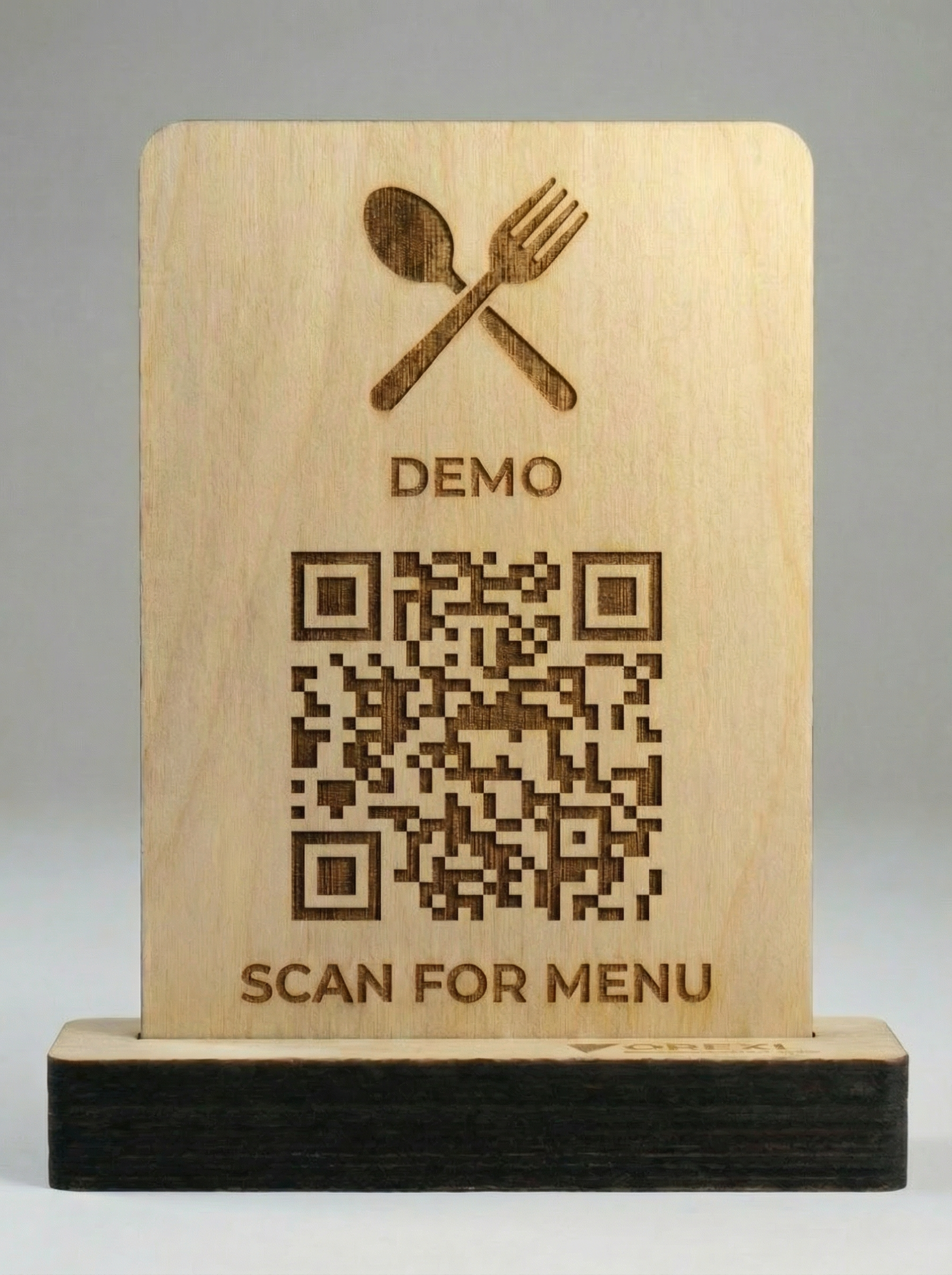 Digital menu preview